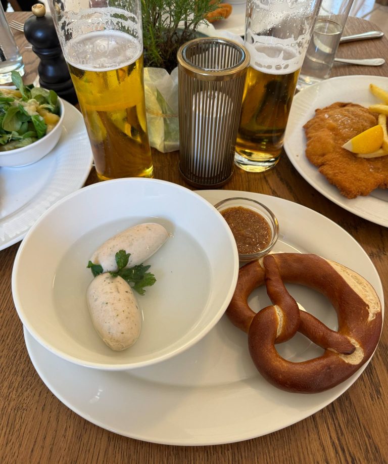 weisswursch mit send Ausztria Schloss Hof