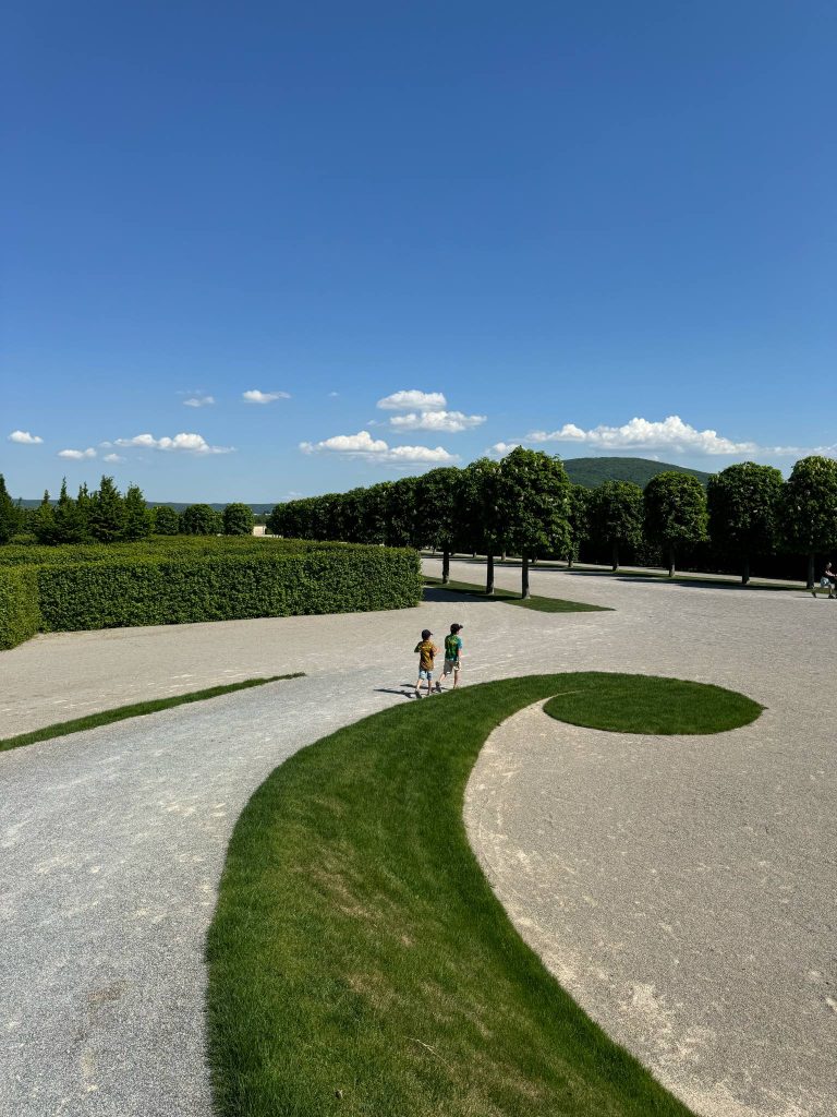 Savoyai kastély barokk kert Schloss Hof