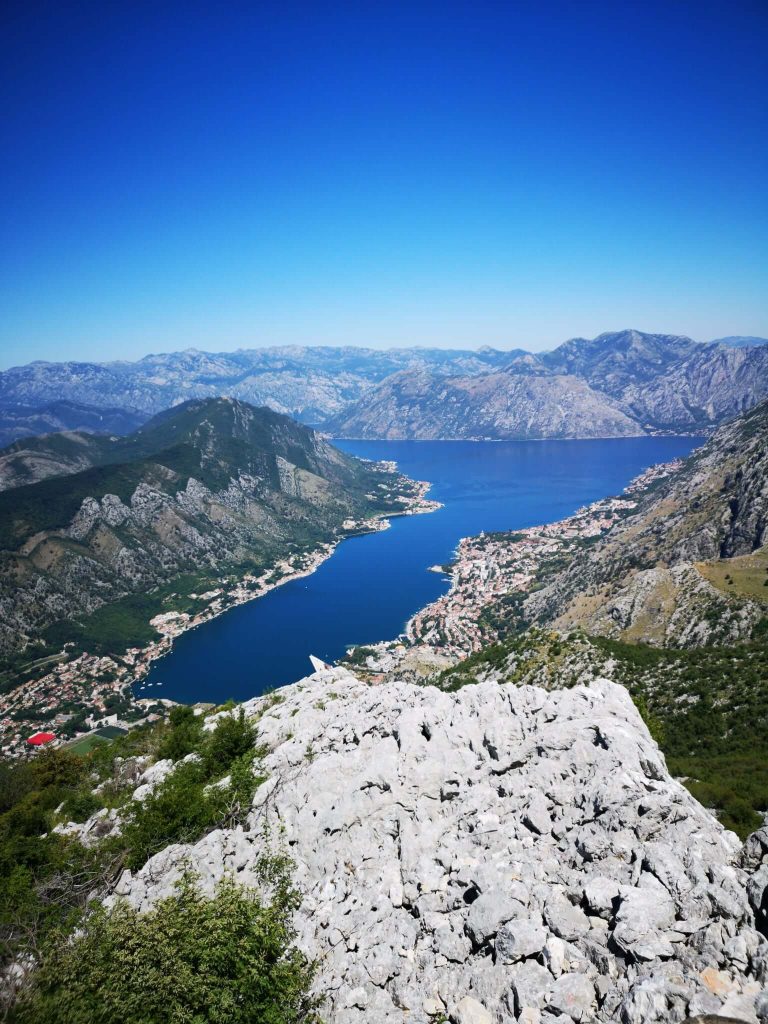 Montenegró látnivalók Kotorblick