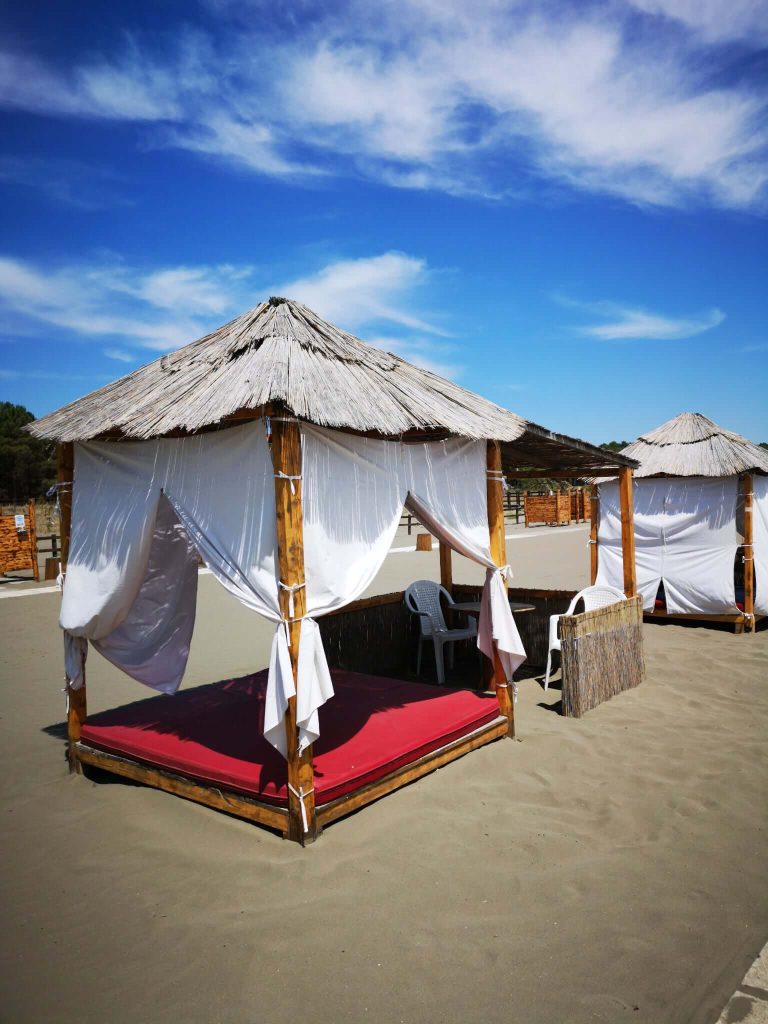 Montenegró látnivalók Ulcinj homokos part
