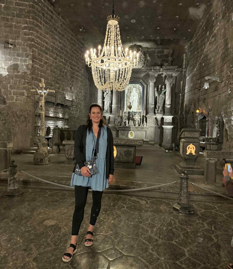 Lengyelország látnivalók Wieliczkai sóbánya szent kinga kápolna gyerekkel