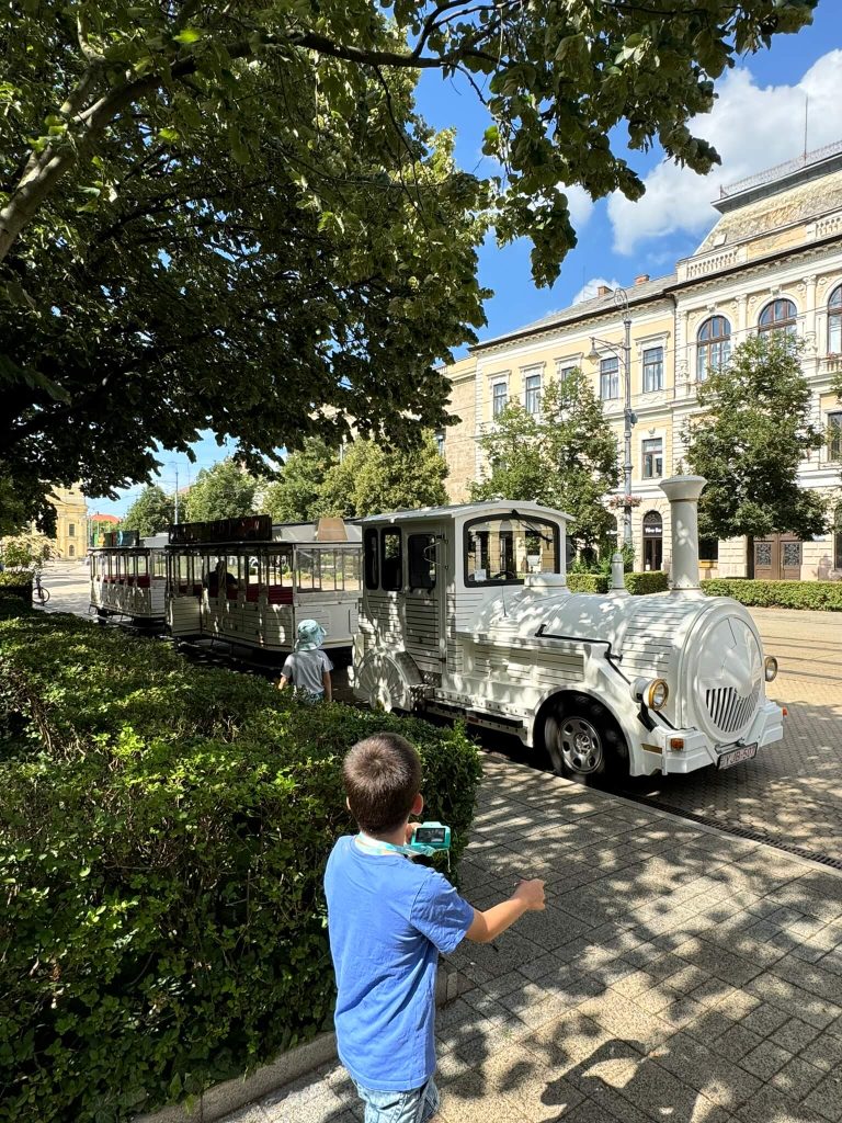 Kisvonatozás gyerekkel Debrecen program