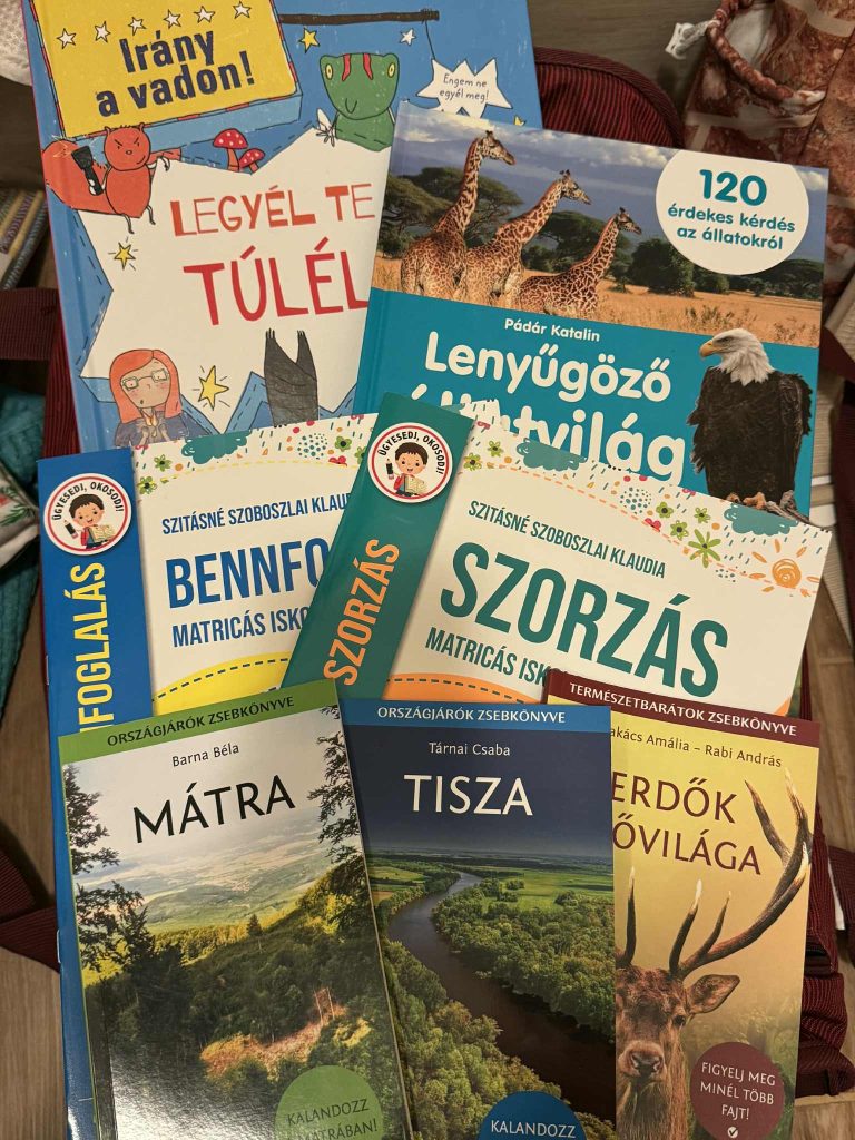 Szalay könyvek foglalkoztató ismeretterjesztő füzetek utazáshoz gyerekeknek