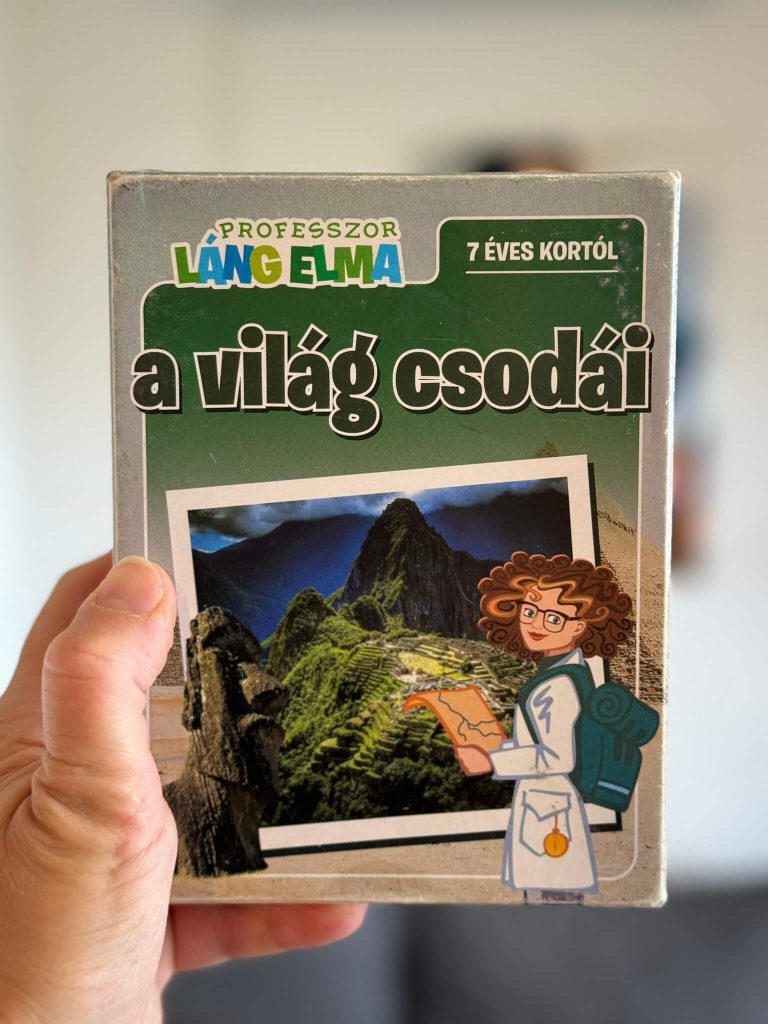 Játékok autóban, utazós játékok, Láng Elma