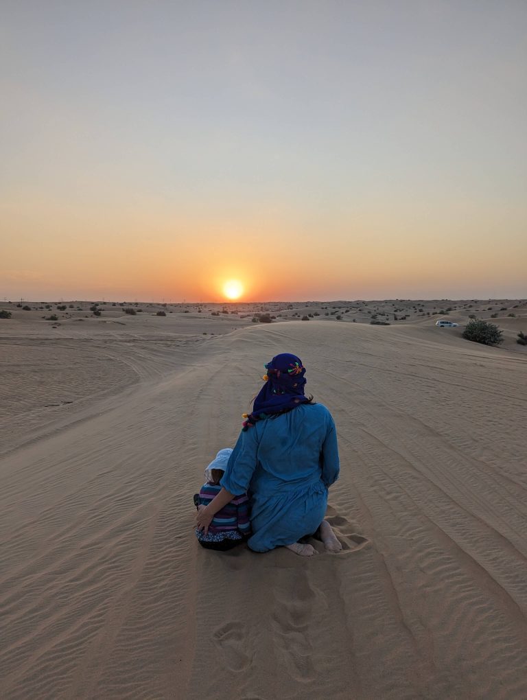 Dubai naplemente gyerekkel 30 fok oktober november