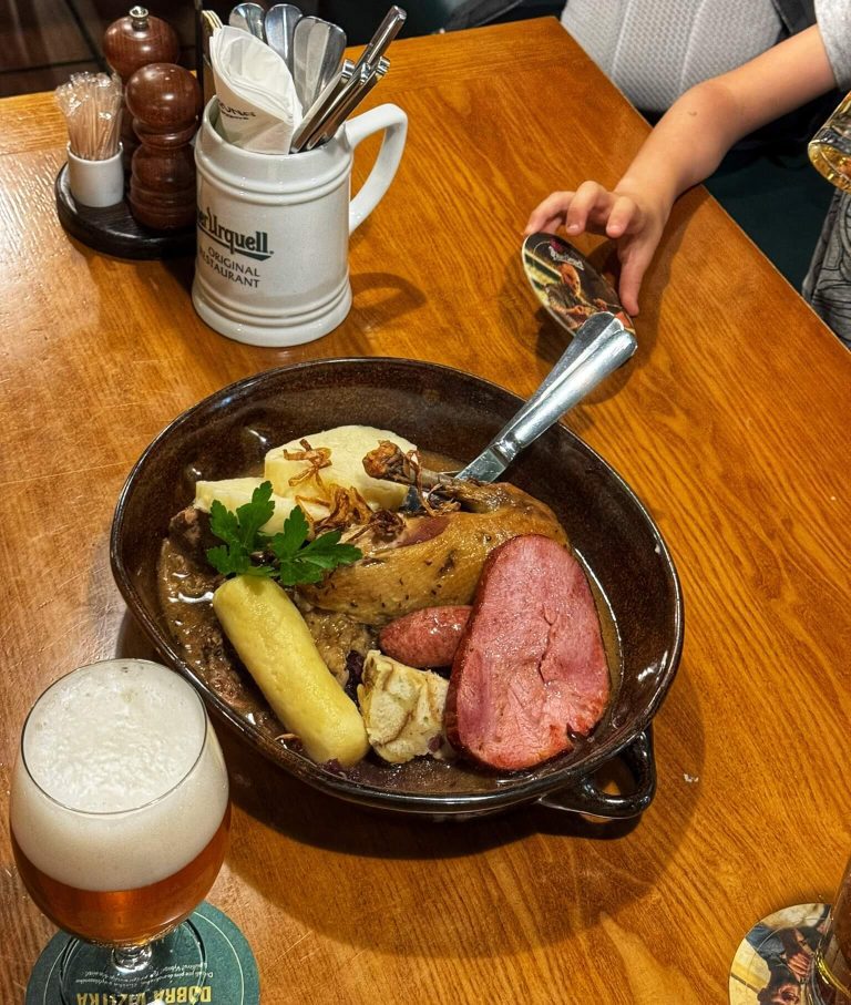 Brno gyerekkel étterem cseh kaja