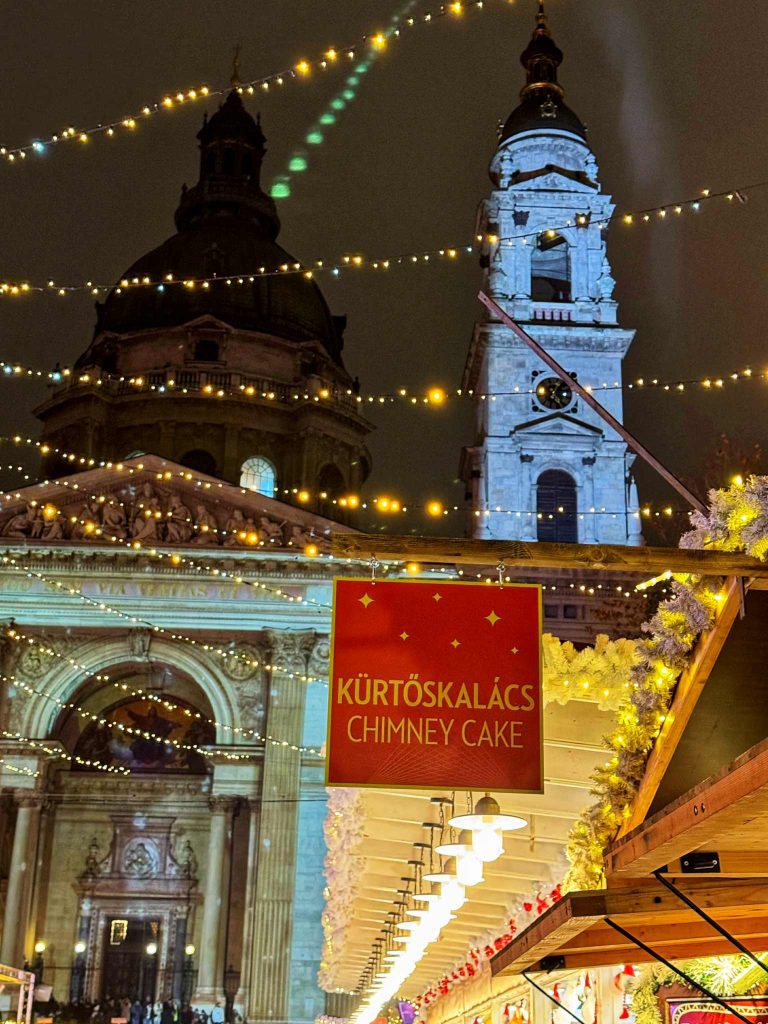 karácsonyi fények bazilia budapest családdal