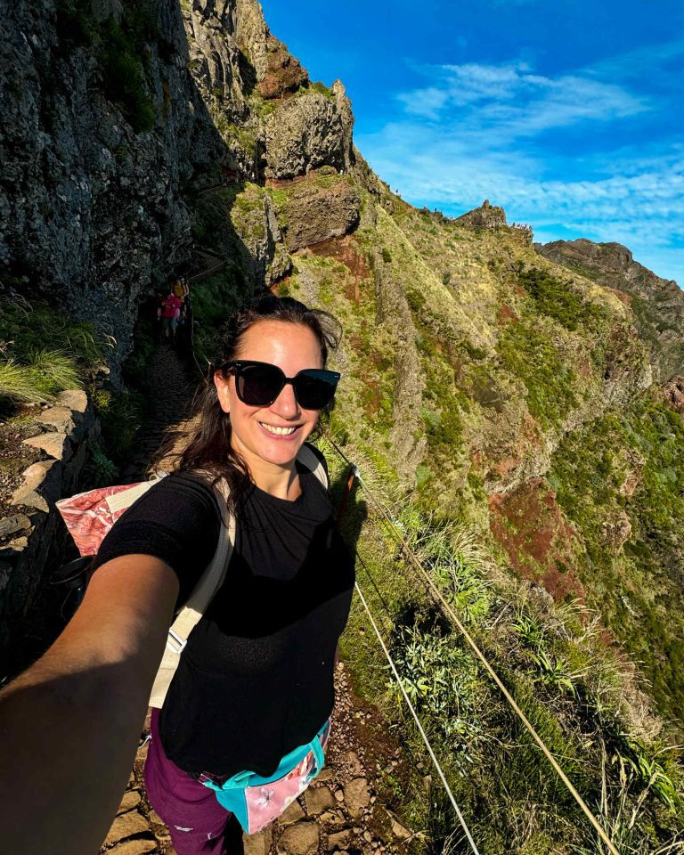 Pico Arieiro Madeira túrázás gyerekkel
