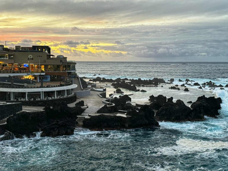 Porto Moniz lávamedencék Madeira Portugália