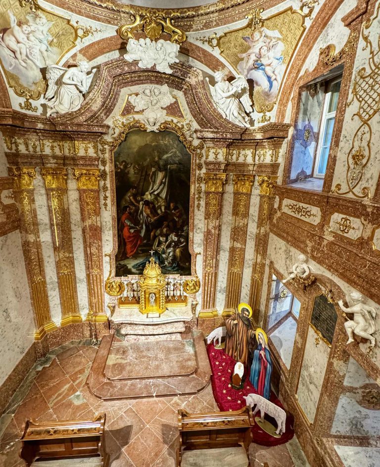 schloss hof karácsonyi kiállítás ausztria gyerekkel