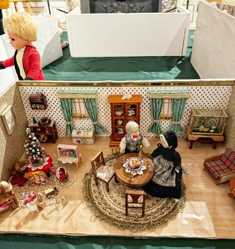 régi karácsonyok kiállítása schloss hof kastély advent ausztria