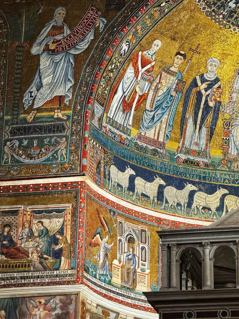 trastevere olaszország római nevezetességek templom