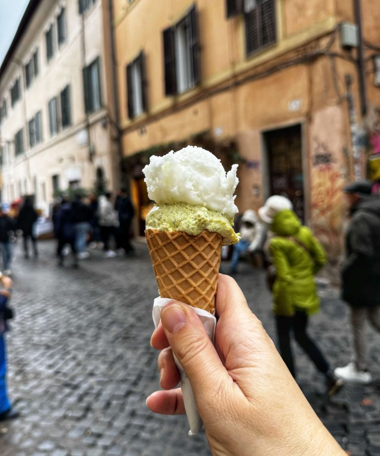 római ételek gelato gyerekkel