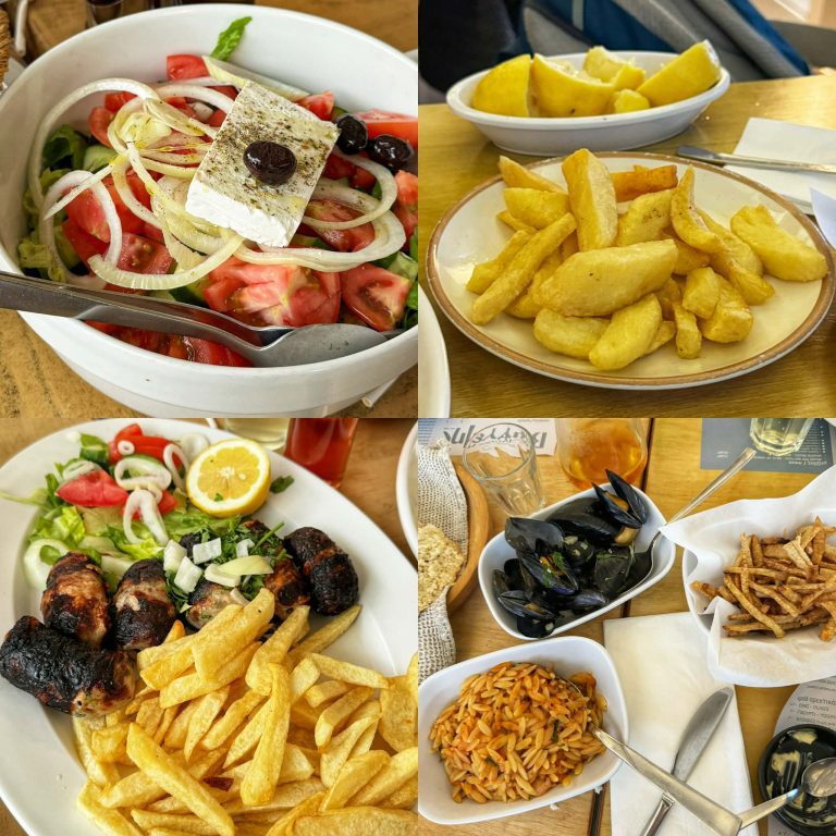 Ciprus utazás gasztro ételek meze gyerekkel