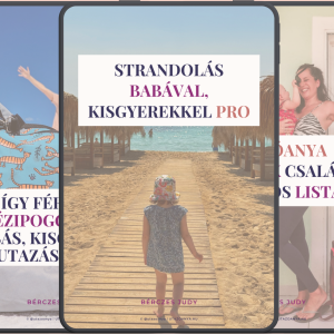 könnyed pakolás babával utazás strandolás