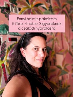 Több hetes családi nyaralás kézipoggyásszal?!

Mit pakoljak a babának és mit ne, ha elutazunk? ✈️🌎👶

Amikor ikreim születtek, még a Balcsira is alig bírtunk lejutni, annyi cuccot pakoltunk az autóba 🙈

Aztán Thaiföldre is elvittem MINDENT, még olyan dolgokat is, amiket otthon sem használtam 😄 (pl. bébiétel melegítő 😬).

Évről évre, utazásról utazásra gyűjtöttem a tapasztalatot, és váltam egyre bátrabbá pakolás terén.

A legnagyobb felismerésem az volt, hogy ✨A könnyű poggyász felszabadít✨✈️🎒

Ennek a felismerésnek, és a sok apró trükknek köszönhetően, amit az évek során elsajátítottam, tudtunk elutazni 4 hétre Argentínába három 5 év alatti gyerekkel kizárólag kézipoggyásszal 😍

Neked is macera a pakolás? Félsz, hogy otthon marad valami nagyon fontos, amire nem is gondoltál? Vagy inkább az idegesít, hogy megint telerakod a bőröndöt babacuccokkal, és végül a felét se fogod használni?

🥳SZUPER HÍREM VAN

A Könnyed Pakolás Pakkot pont ezért írtam meg. 50+ oldalon keresztül részletezem az összes trükköt és tapasztalatot, melynek segítségével akár 2 hétre is be fogsz tudni férni a kézipoggyászba, babával, kisgyerekkel is 😱

Ehhez jár egy komplex családi pakolós lista is, amit teljes mértékben a saját igényeidre szabhatsz.

☀️NYÁRI AKCIÓ☀️

Júliusban AJÁNDÉKBA kapod a Strandolás Babával , Kisgyerekkel PRO e-bookot (3990,- értékben) a Könnyed Pakolás Pakk mellé 😍😍😍

Mit kell tenned az ajándékért?

1. Kommentben küldd a PAKK szót
2. Privát üzenetben megírom a részleteket
3. A honlapomon is megtalálod, a Könnyed Pakolás ULTRA Pakkot kell kiválasztani, és automatikusan a Könnyed Pakolás Áráért kapod meg a Babával Strandolás PRO e-bookot is.

Te mennyit szoktál pakolni, ha picikkel utazol?

#utazoanya #utazásgyerekkel #családinyaralás #utazikacsalád #nyáriszünet