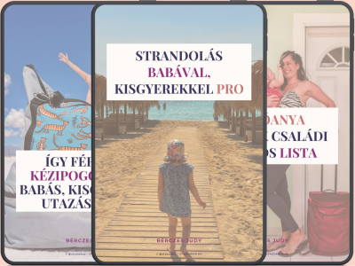 könnyed pakolás babával utazás strandolás